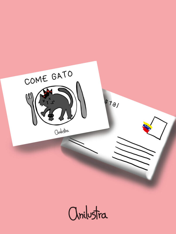 Postal Come Gato